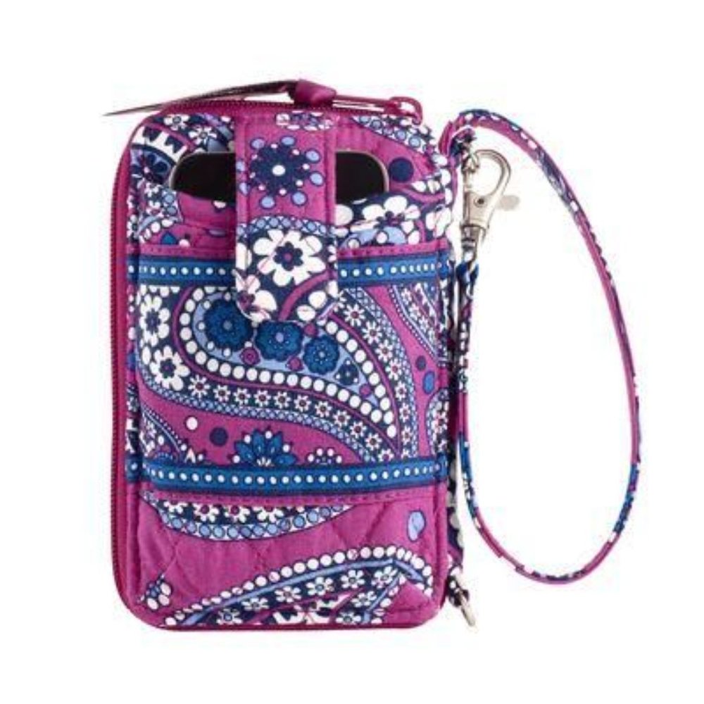 Vera Bradley Boysenberry Carry it all Wristlet NWT